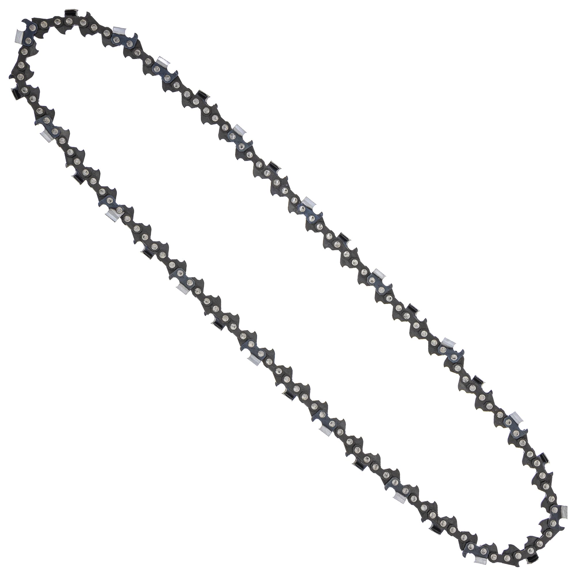 8TEN 18 Inch Full Chisel Chainsaw Chain .050 Gauge 3/8 Pitch 62DL - Compatible with Husqvarna 235 240, Stihl, Echo CS300 (10 Pack) - Ideal for Professional Logging, Tree Trimming & Firewood Cutting