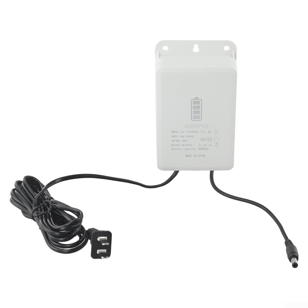 12V 2A Mini UPS Battery Backup - Long Lasting Lithium Battery for Uninterruptible Power Supply - Ideal for Home Office, Router, CCTV & Network Equipment