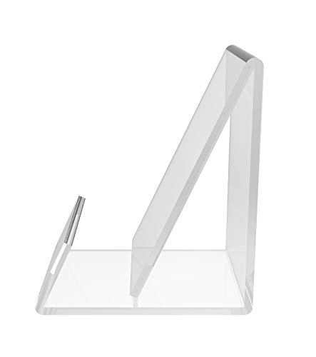 FixtureDisplays® 15-Piece Acrylic Business Card Holder Set - Clear Plexiglass Lucite Stand for Office, Reception & Trade Shows - Perfect for Professional Networking & Retail Displays
