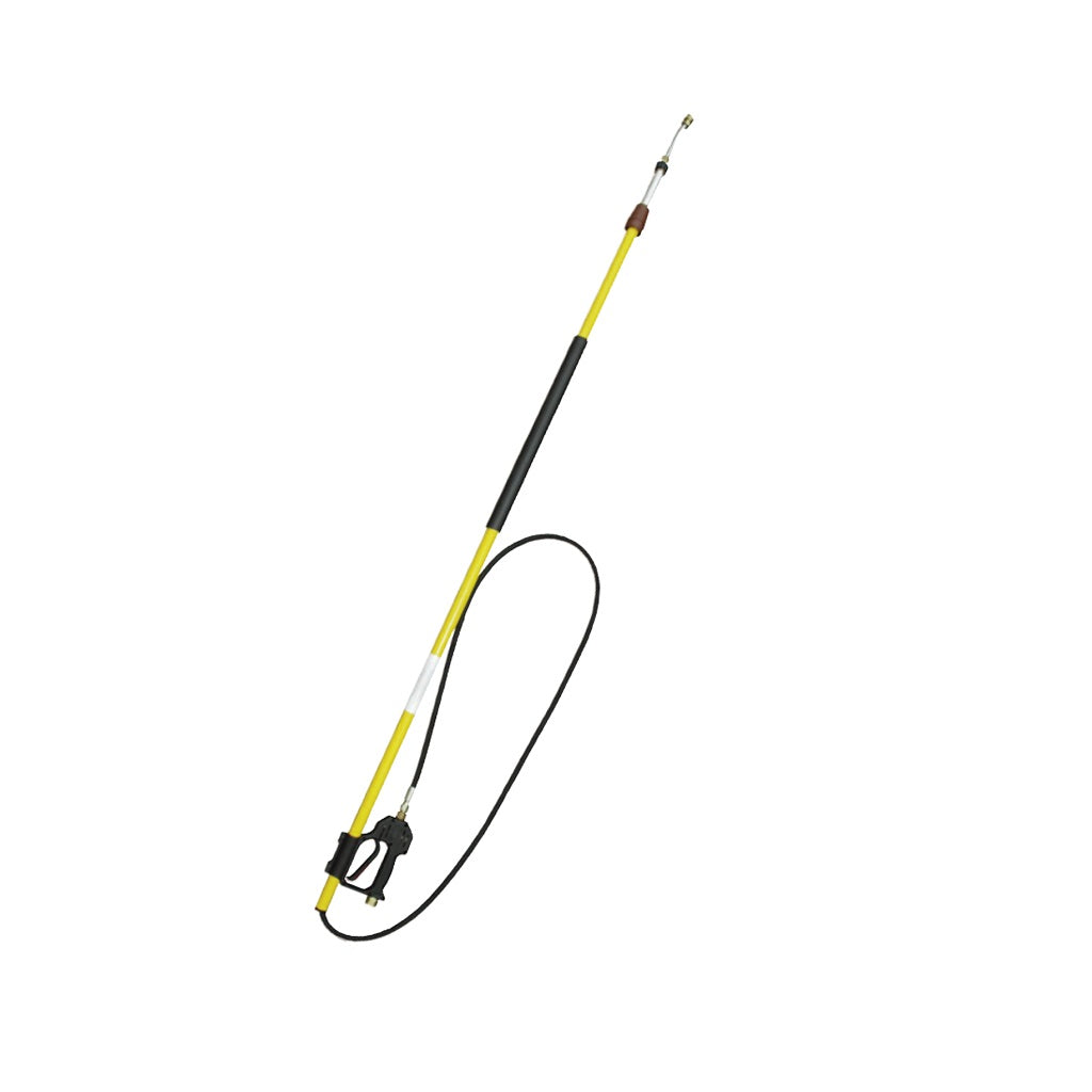 Dynablast Fiberglass Telescoping Long Wand - 4000 PSI High Pressure Water Sprayer for Cleaning Gutters, Windows, and Hard-to-Reach Areas