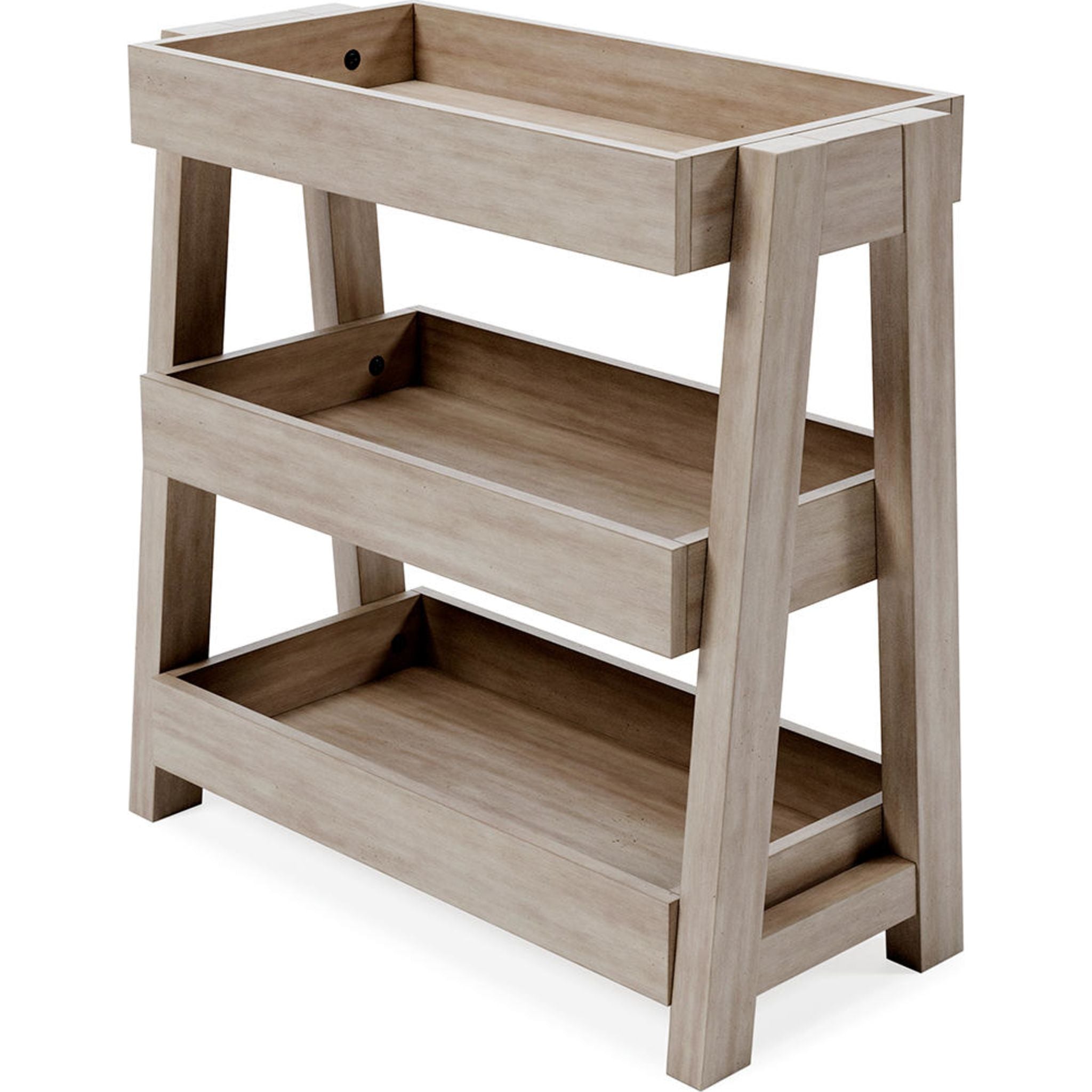 Blariden Modern Accent Table - Light Tan Finish, Small Side Table for Living Room, Bedroom, or Office - Perfect for Decor, Plants, and Books