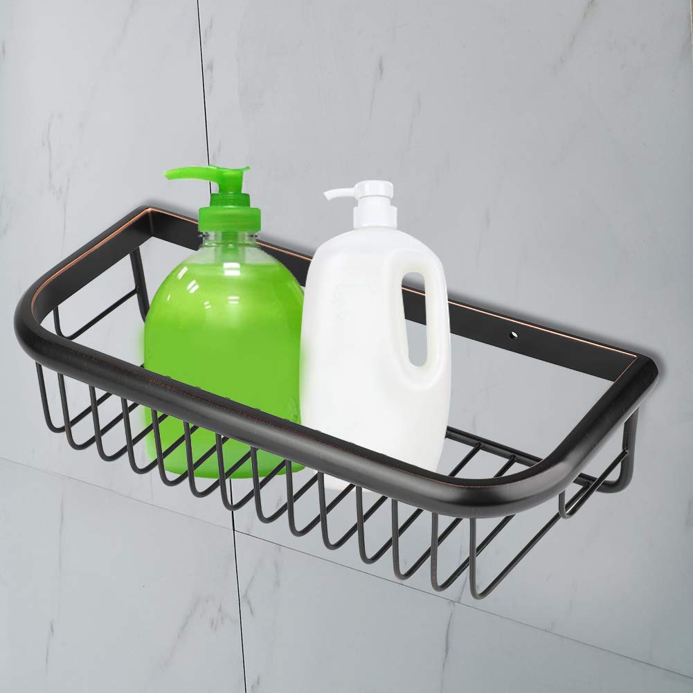 Vintage Hanging Basket - Antique Net Bathroom Shelf & Wall Mounted Soap Organizer - Square Storage Rack for Bathroom, Home, Hotel (Perfect for Small Spaces, Soap Storage & Bathroom Decor)