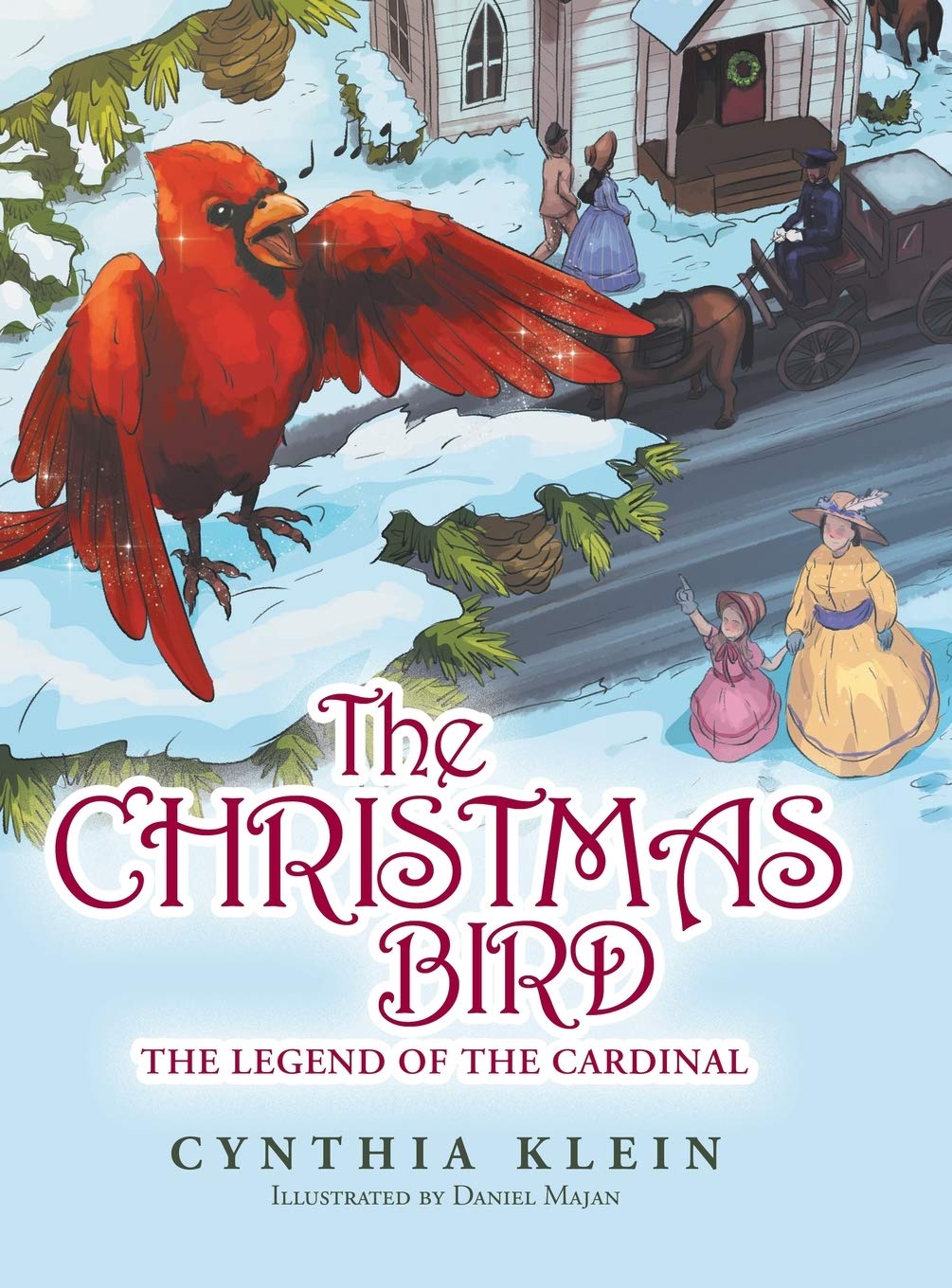 The Christmas Bird: The Legend of the Cardinal - Holiday Decorations & Gift Ideas for Christmas, Home & Office Decor