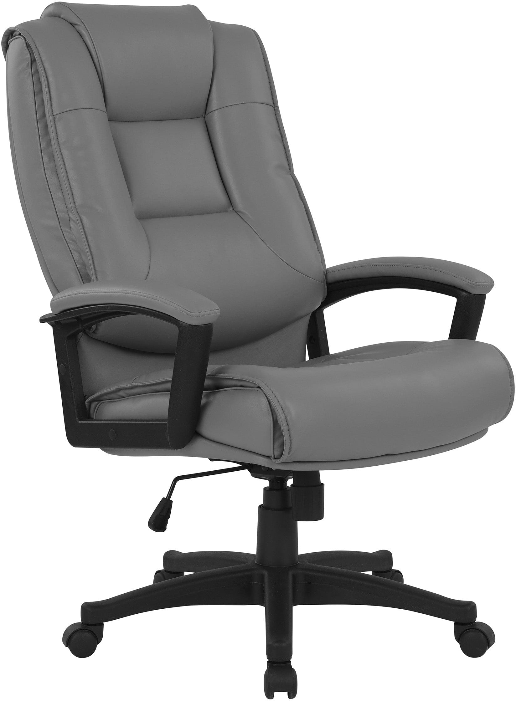 Office Star High Back Bonded Leather Executive Chair [EC5162] - Ergonomic Desk Chair for Home Office & Business, Comfortable Computer Chair for Long Hours Work