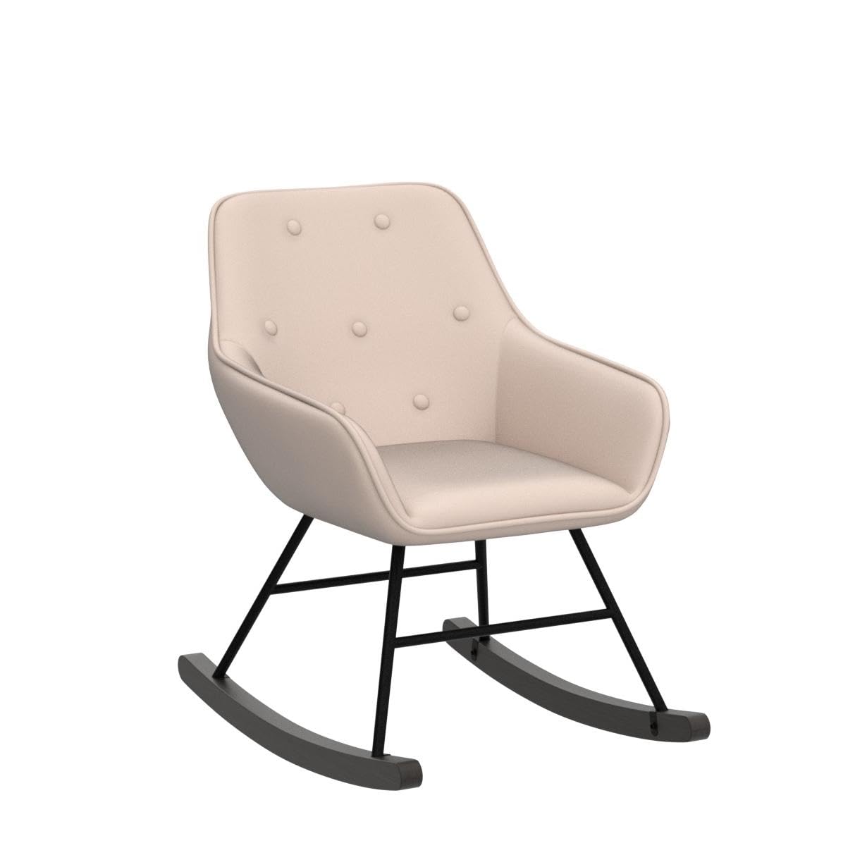 Aklais 2-Piece Accent Chair Set - Upholstered Living Room Armchairs with Solid Wood Legs, Button Tufted Design, Comfortable Side Chairs for Living Room, Bedroom, Office - Light Grey - Perfect for Reading Nooks, Guest Seating & Home Decor