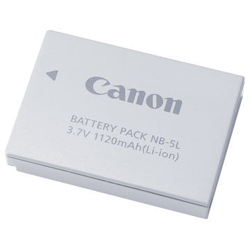Original Canon NB-5L Battery Pack for Canon Cameras - High Capacity Rechargeable Li-ion Battery - Perfect for Travel, Photography & Professional Shoots