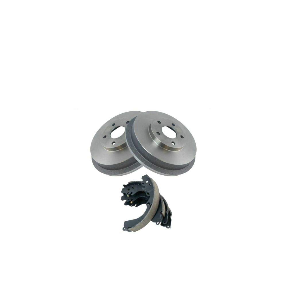 JJ BKA10479 ABS Rear Brake Drum & Shoe Kit - Compatible with 1998-2008 Subaru Forester, 1997-2003 Impreza Outback, 2002-2003 Impreza RS/TS/WRX - Perfect for Brake System Repair & Maintenance