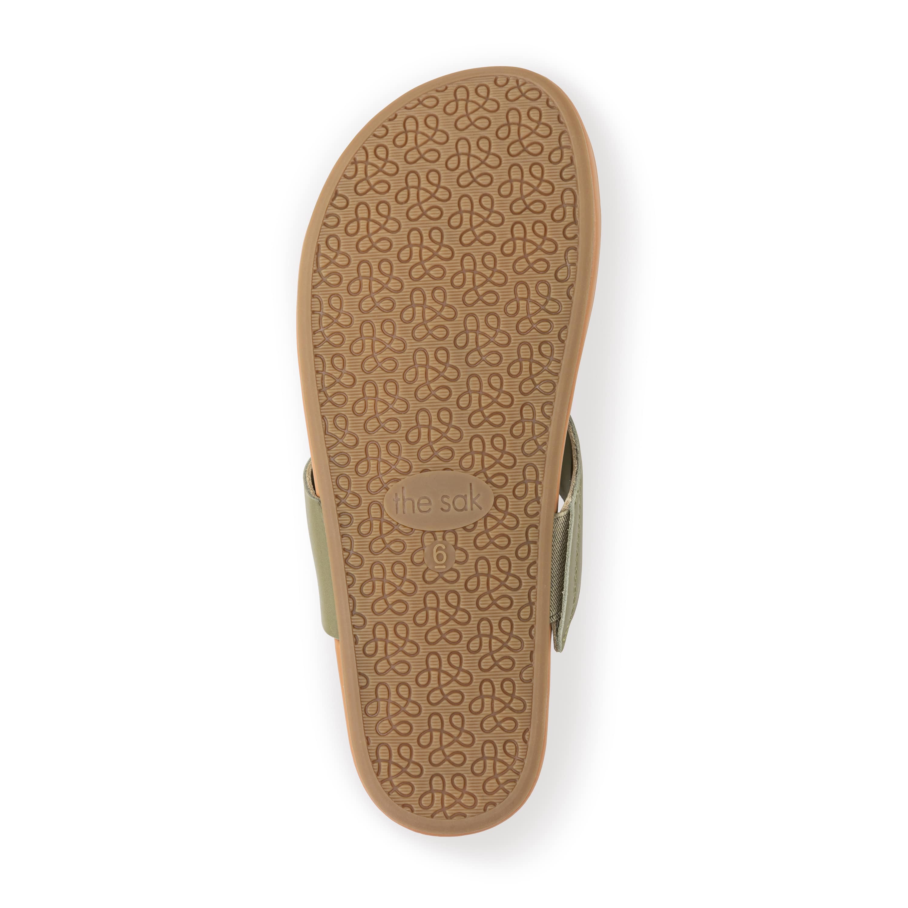 Everly Sandal - Genuine Leather Women's Casual Sandals in Loden Green | Comfortable & Stylish for Summer, Beach, and Everyday Wear