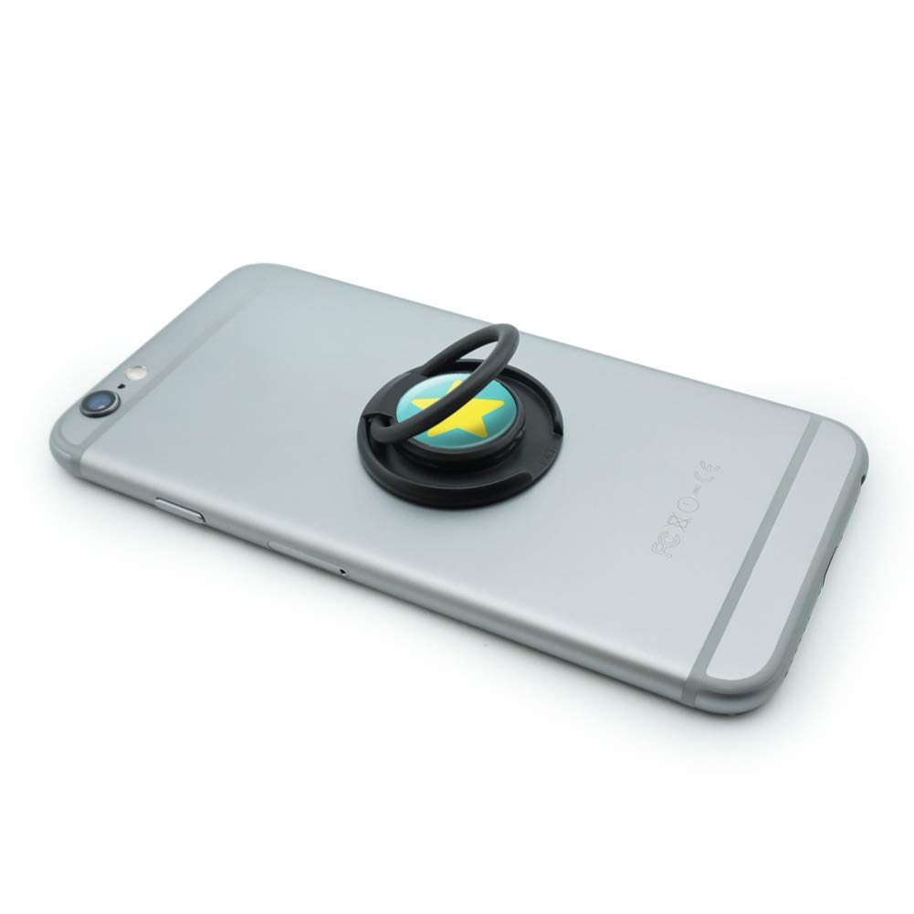 Steven Universe Pearl Star Mobile Phone Ring Grip Holder Stand - Perfect for Watching Videos, Taking Selfies, and Secure Phone Handling