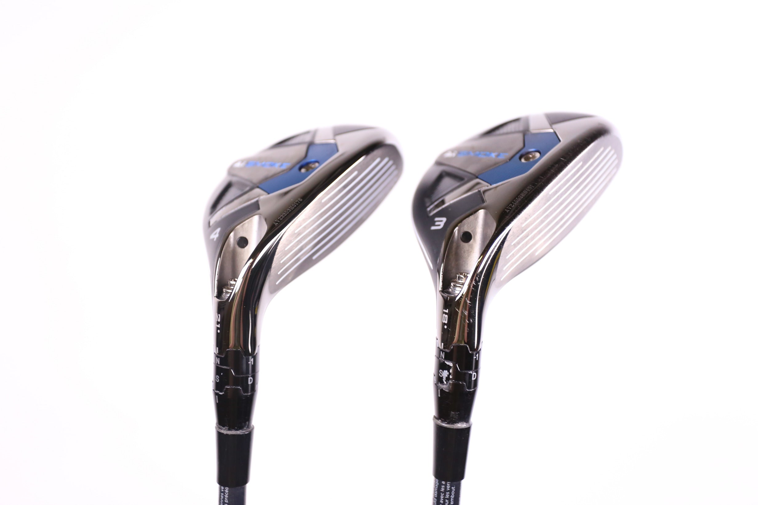 Used Callaway Paradym Ai Smoke HL Hybrid Golf Clubs Set - Right Handed, 3 & 4 Hybrid, Senior Flex - Perfect for Senior Golfers & High Launch Shots on the Course
