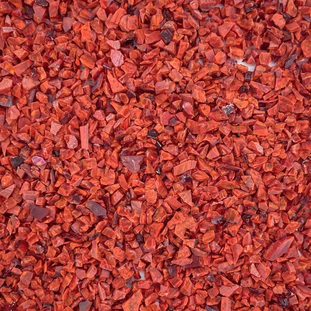 Patrick Adair Supplies Genuine Crimson Red Opal Gemstones - 5g Natural Opal for Jewelry Making, Wire Wrapping & Healing Crystals | Perfect for Rings, Necklaces & DIY Craft Projects
