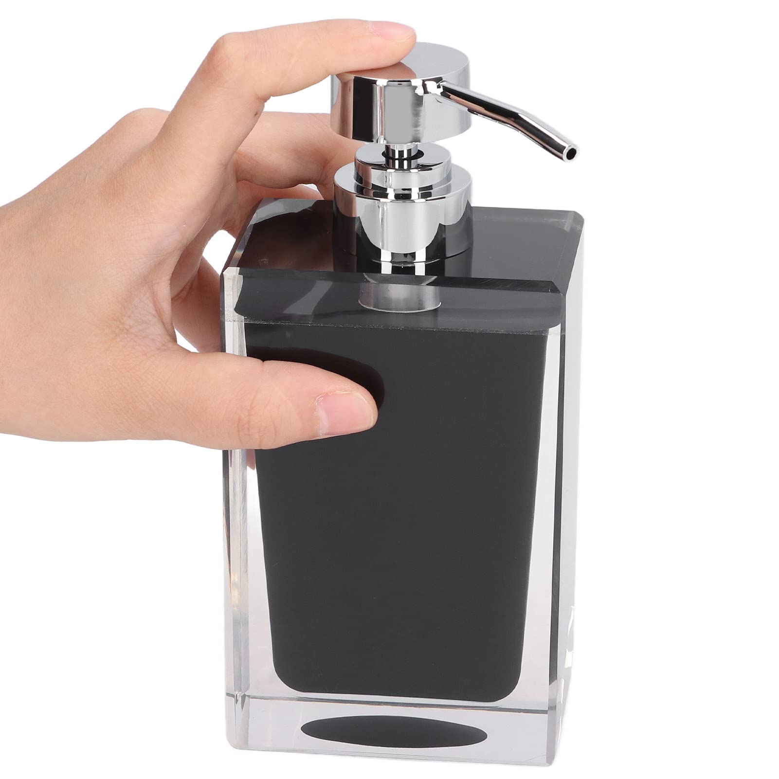Premium Foaming Soap Dispenser Pump - Black Press Design for Kitchen, Bathroom & Laundry | Easy One-Hand Operation | Modern Minimalist Style | Ideal for Liquid Soap, Lotion & Dish Detergent | Home & Office Use