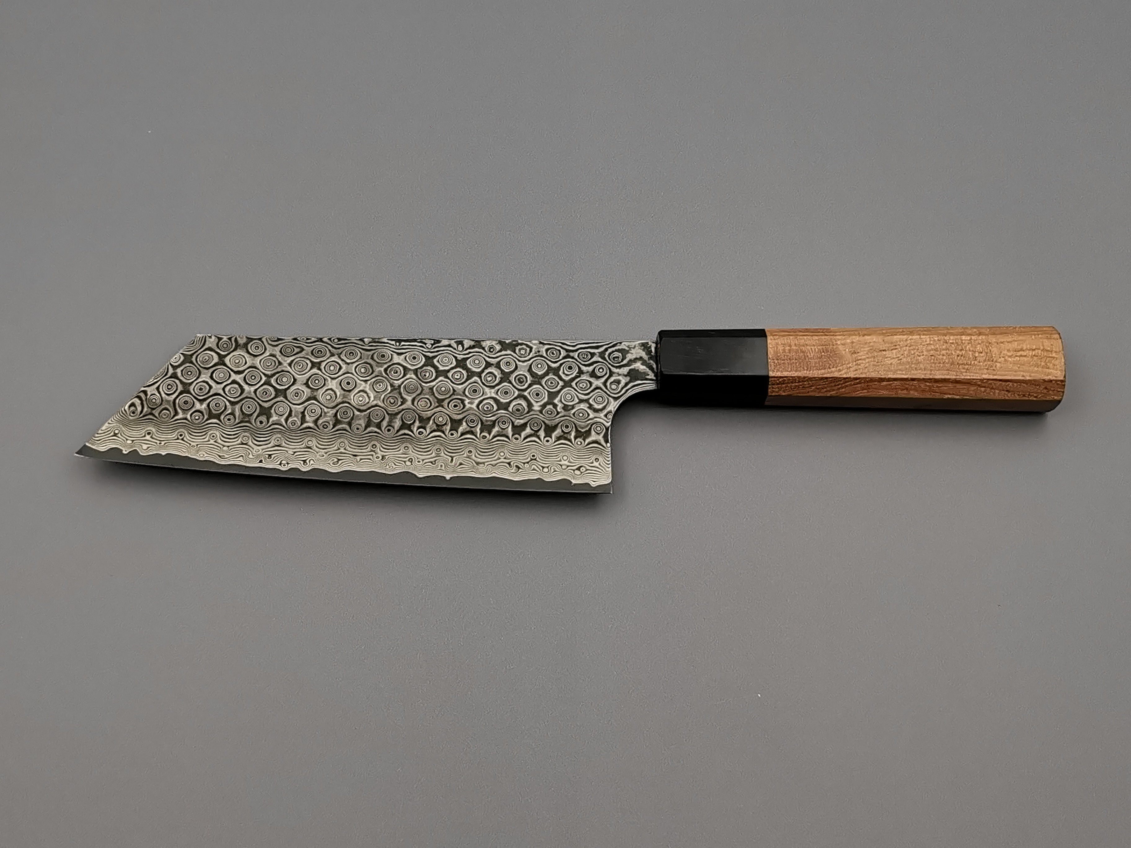 Nigara Hamono SG2 Damascus Kiritsuke Nakiri Knife - Japanese Chef Knife for Professional Slicing, Dicing & Vegetable Prep - Perfect for Home Cooks & Sushi Chefs