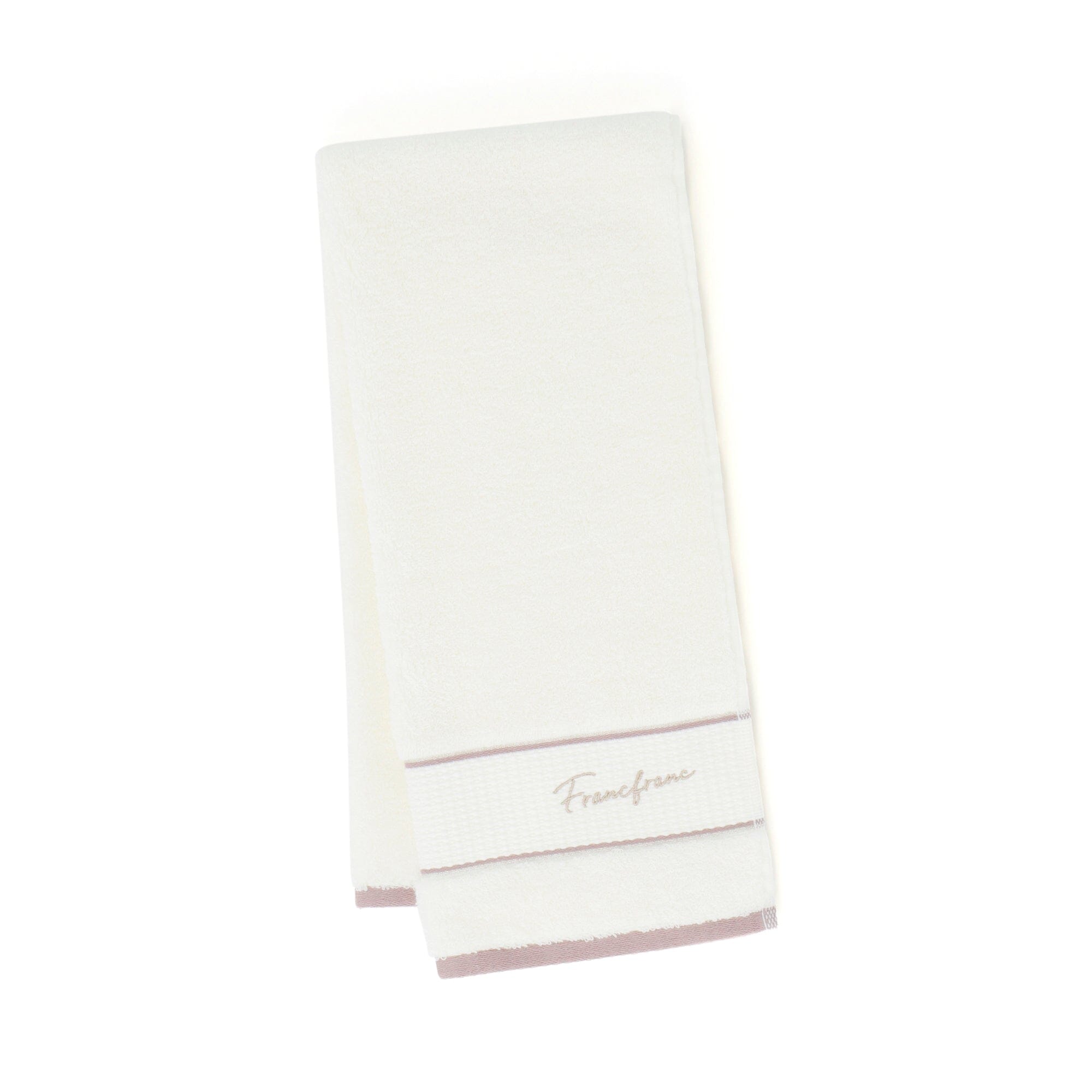 Premium White Logo Face Towel - Soft & Absorbent for Gym, Spa, and Travel - Bulk Pack of 12