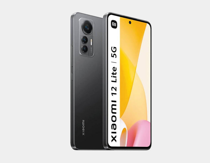Xiaomi 12 Lite 5G Smartphone 256GB ROM 8GB RAM Dual SIM GSM Unlocked - Black | Premium Android Phone for Streaming, Gaming & Photography