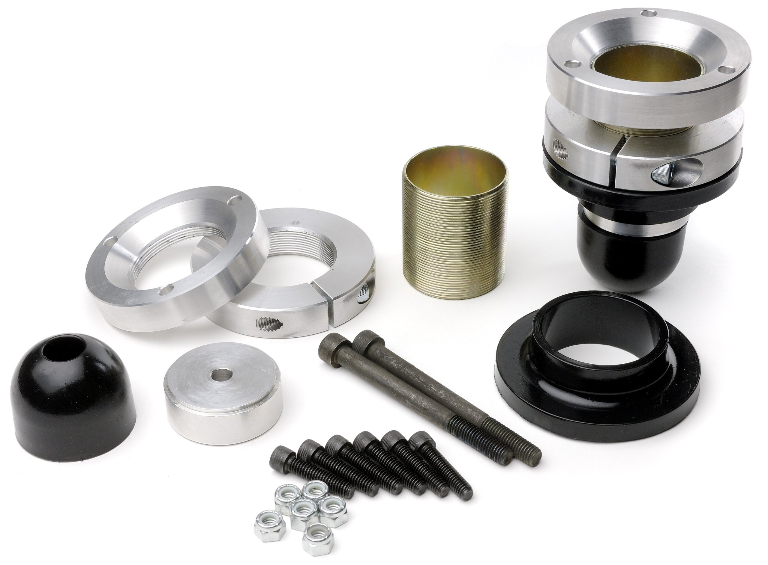 JKS 2550 Rear Adjustable Coil Over Spacer System for Jeep TJ Wrangler - Lift Kit for Off-Roading, Rock Crawling & Trail Adventures