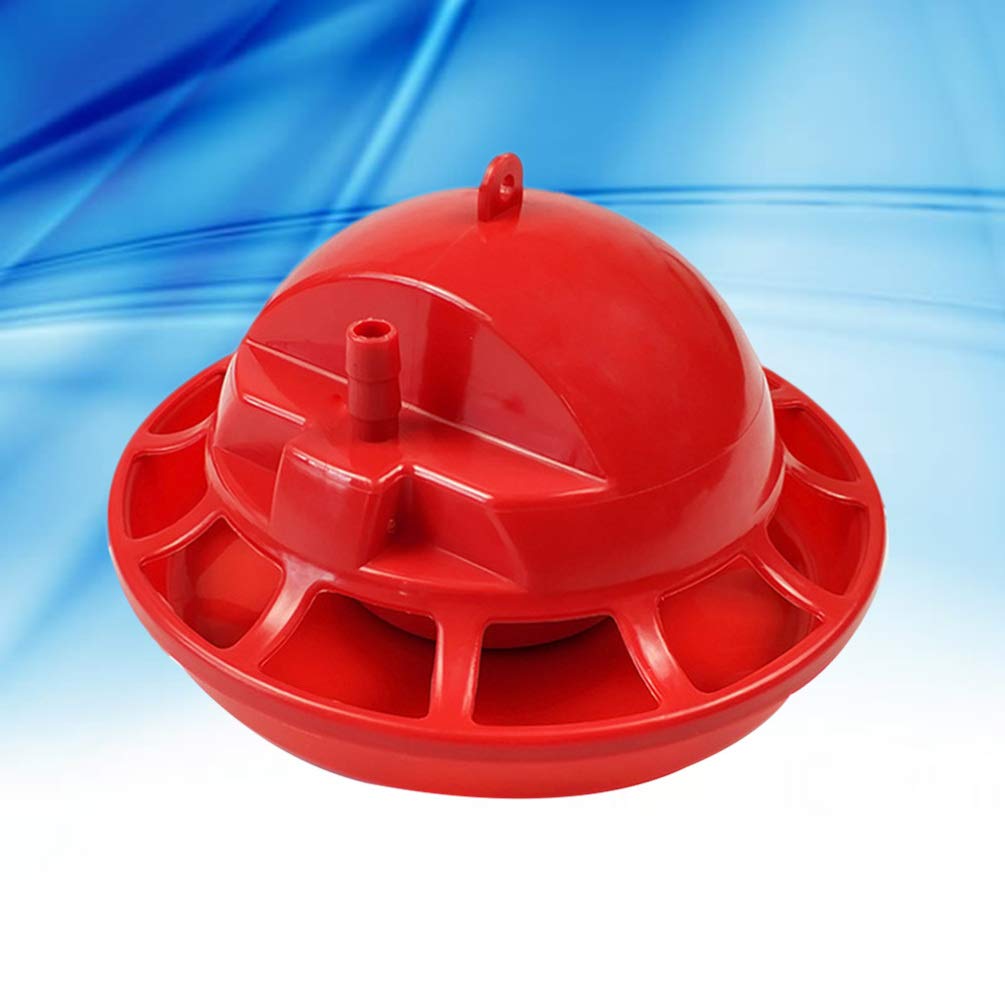 2 Pcs Chicken Drinker Feeding Bowl - Durable Poultry Water Drinking Cups for Hens, Ducks, and Birds - Ideal for Coops, Farms, and Backyard Poultry Care