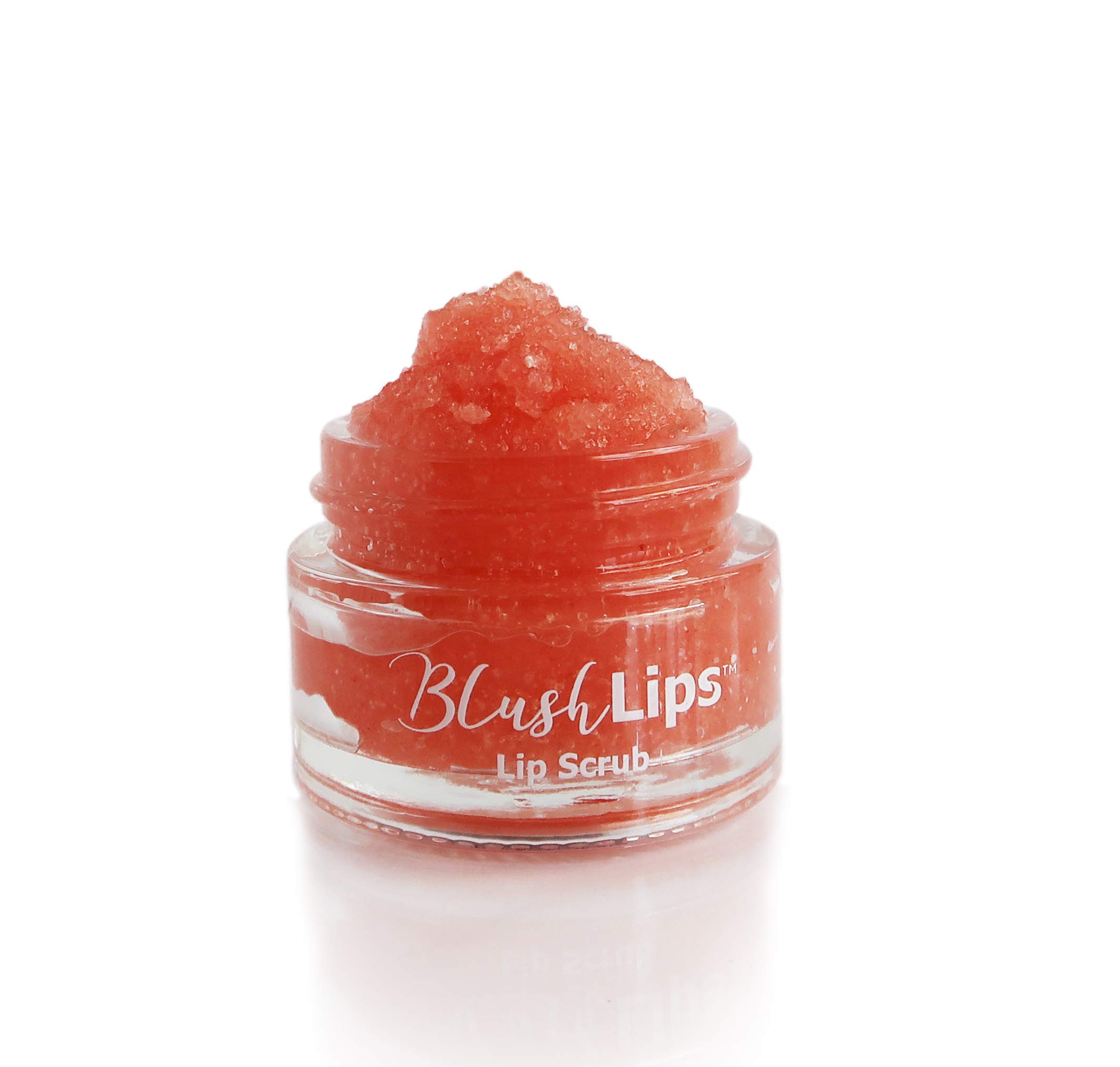 Exfoliating Lip Scrub & Moisturizer for Chapped Lips Treatment - Vegan, Cruelty-Free Lip Care for Dry Lips - Rose Champagne Flavor - Perfect for Winter Lip Repair & Daily Hydration
