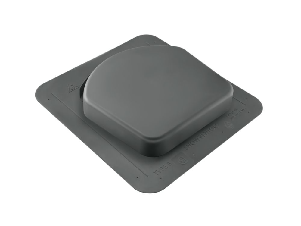 iSolar 20W106 FLEX SNV Modular Solar Attic Fan with Snowventco Vent Bundle - High Efficiency Solar Powered Roof Ventilation System for Home Cooling & Energy Savings | Perfect for Attics, Garages & Sheds