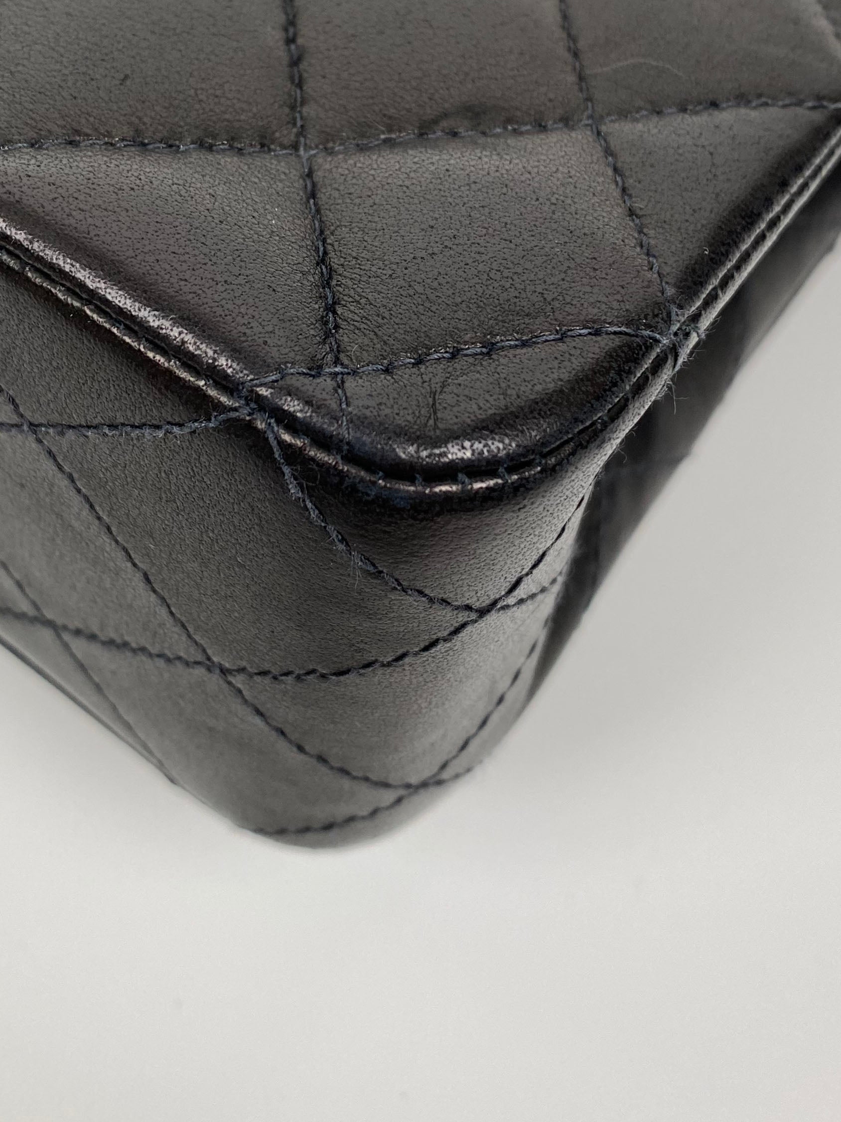 Chanel Medium Black Lambskin Classic Flap Bag - Luxury Designer Handbag for Women | Perfect for Evening Events, Date Nights & Special Occasions