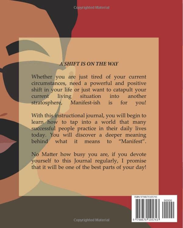 Manifest-ish: Motivational Journal for Men - Daily Self-Improvement & Goal Tracking Notebook for Personal Growth, Career Success & Mindfulness Practice