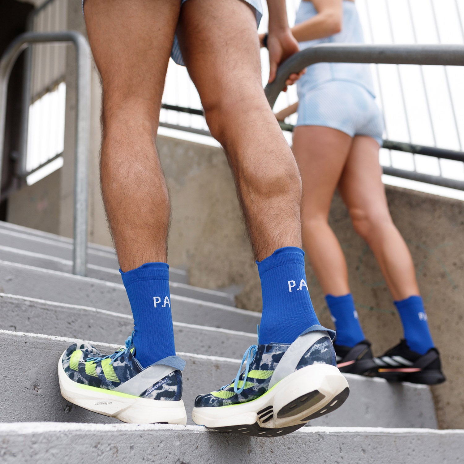Adidas x Pace Athletic Crew Socks for Men & Women - Comfortable Unisex Sports Socks for Running, Gym & Everyday Wear
