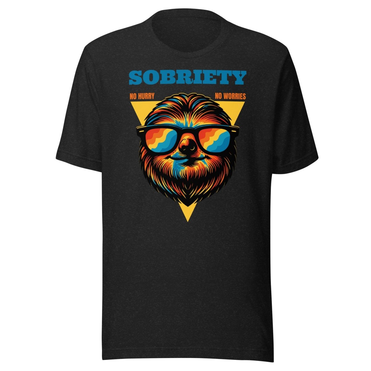 Chill Vibes Sobriety Unisex T-Shirt - Comfortable Cotton Tee for Sober Living & Recovery Support - Perfect for AA Meetings, Sober Events & Everyday Wear