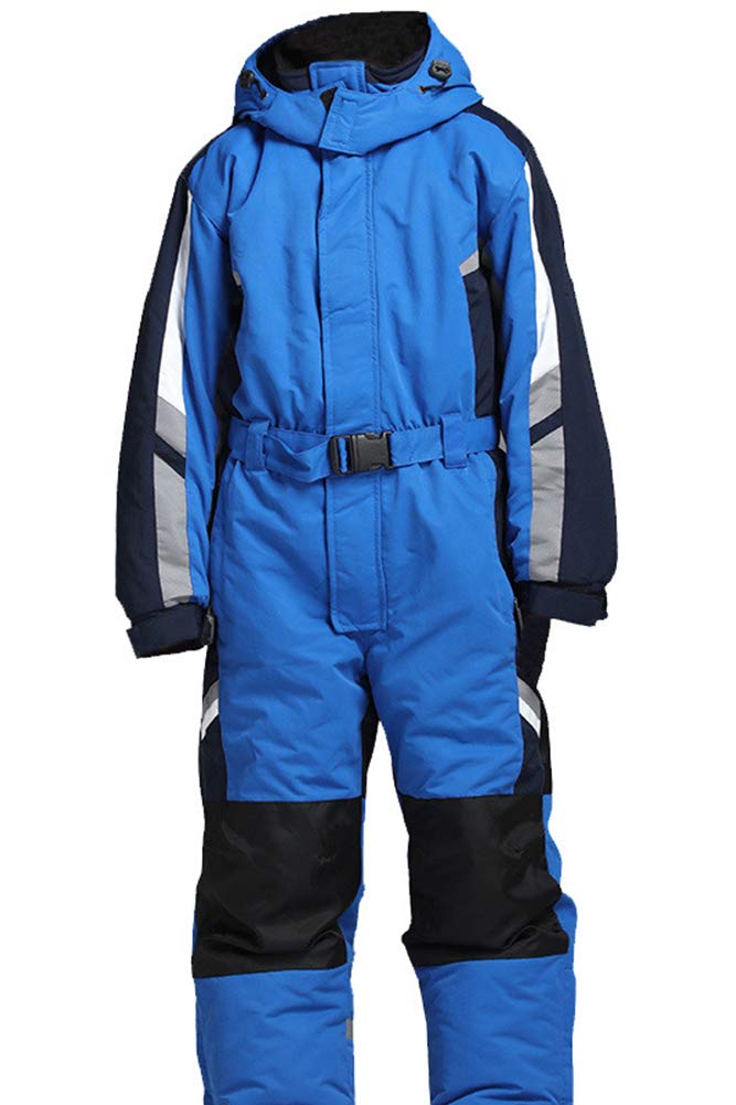 **Men's & Women's One-Piece Ski Suit - Adjustable Waterproof Snowsuit for Winter Sports | Perfect for Skiing, Snowboarding & Cold Weather Adventures**