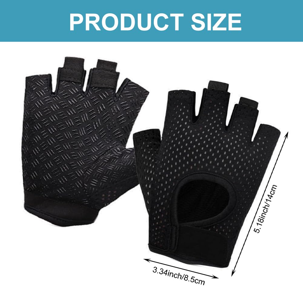 Breathable Weightlifting Gloves for Men & Women - Gym Training Gloves for Fitness, CrossFit & Weight Lifting - Perfect for Workouts, Strength Training & Bodybuilding