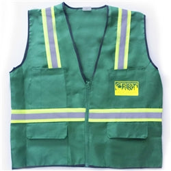 Certified Safety Vest - High Visibility Reflective Work Vest for Construction, Road Work & Emergency Use - ANSI/ISEA Compliant for Workplace Safety & Outdoor Activities