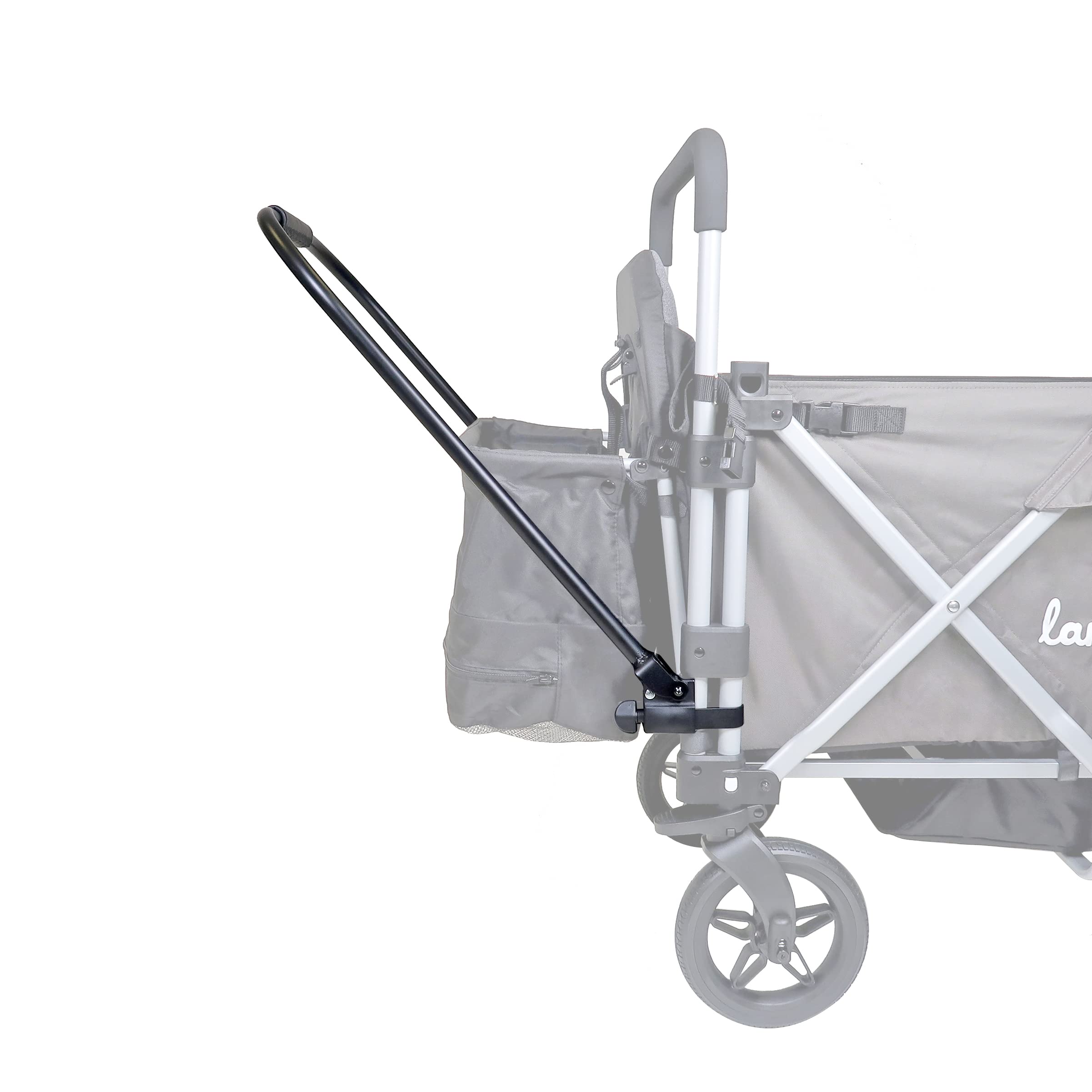 Larktale Caravan Stroller Wagon Pull Bar Kit - Universal Stroller Wagon Accessory for Easy Maneuvering - Perfect for Family Outings, Beach Trips, and Shopping