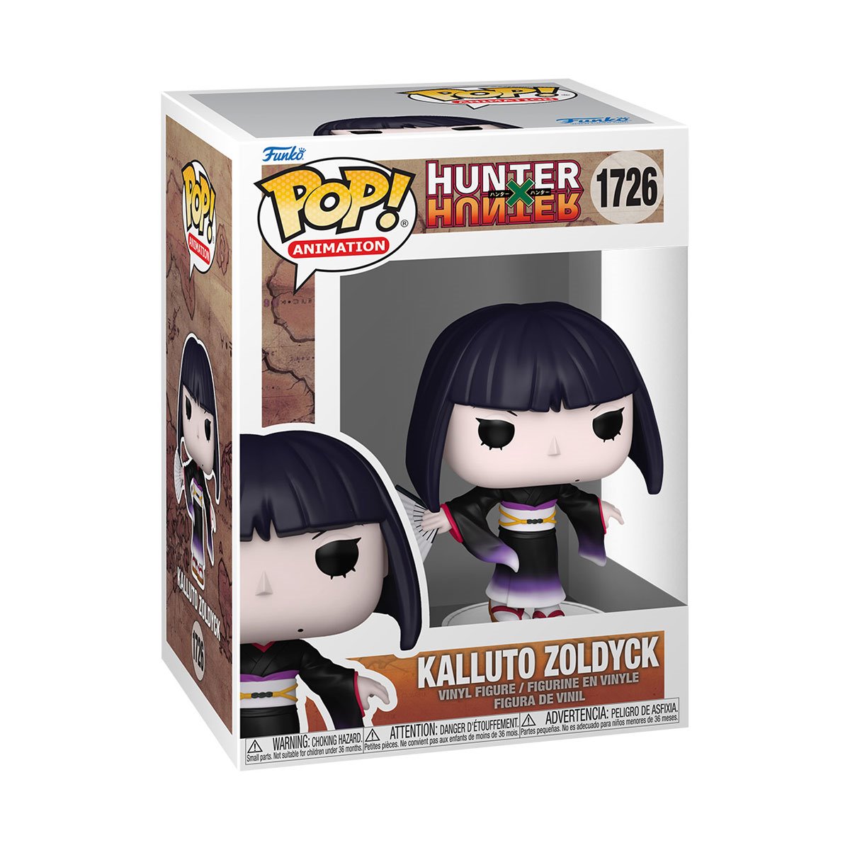Hunter X Hunter Kalluto Zoldyck Funko Pop! Vinyl Figure #1726 - Anime Collectible for Fans & Gift for Anime Lovers - Perfect for Display, Collections & Cosplay Events