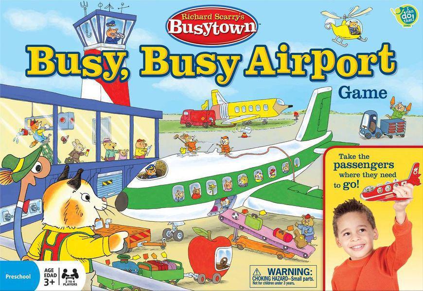 Busy Airport Toy Playset - Interactive Travel Adventure for Kids | Perfect for Pretend Play & Learning