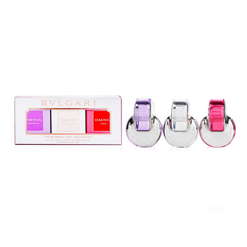 Bvlgari Omnia 3-Piece Mini Perfume Gift Set for Women - Luxury Fragrance Collection | Perfect for Birthdays, Anniversaries & Special Occasions