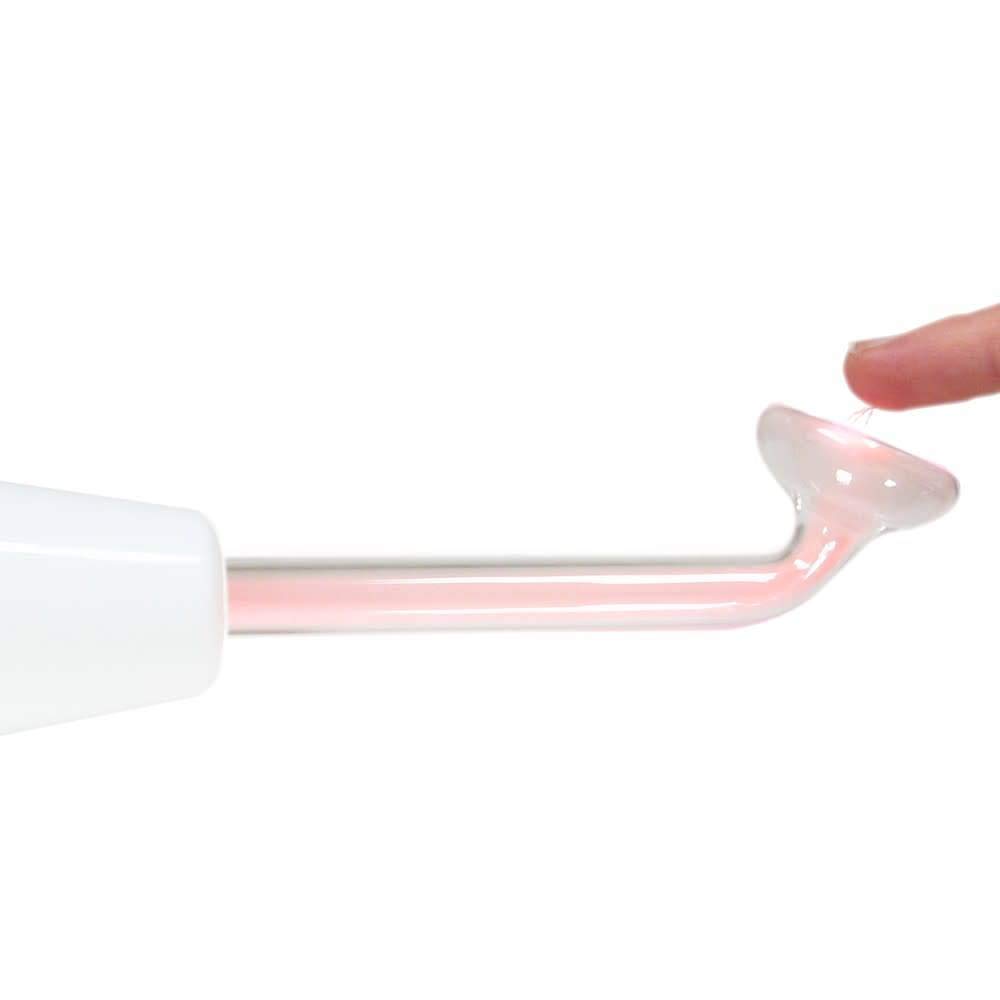 Neon Wand with Red Handle & Attachments - US Plug for Glow Parties, Raves & Nightlife Events