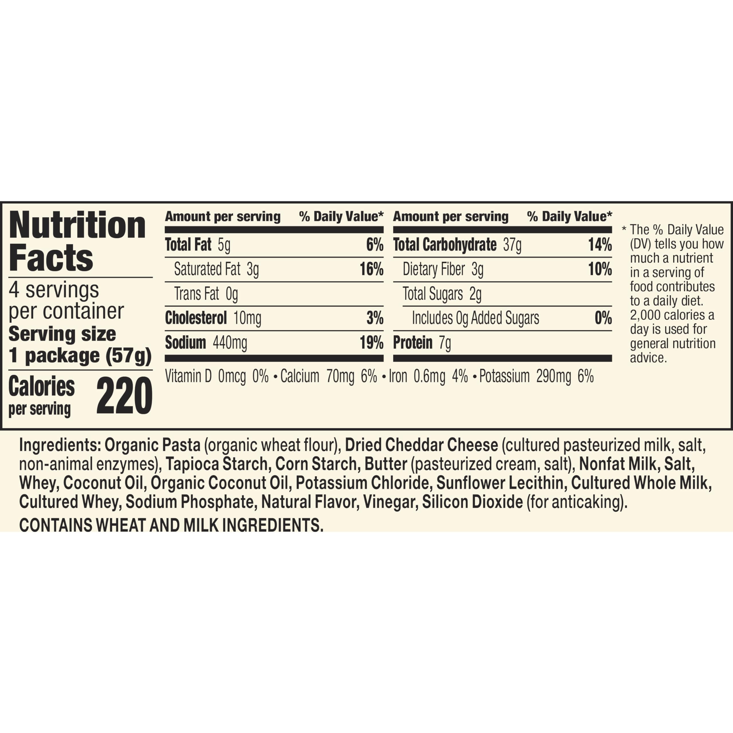 Organic White Cheddar Microwave Mac and Cheese | Annie's Real Cheese Pasta | Quick Dinner Side & Snack | 4 Cups (8.04 oz) | Perfect for Busy Weeknights, Kids Lunches & Comfort Food Cravings