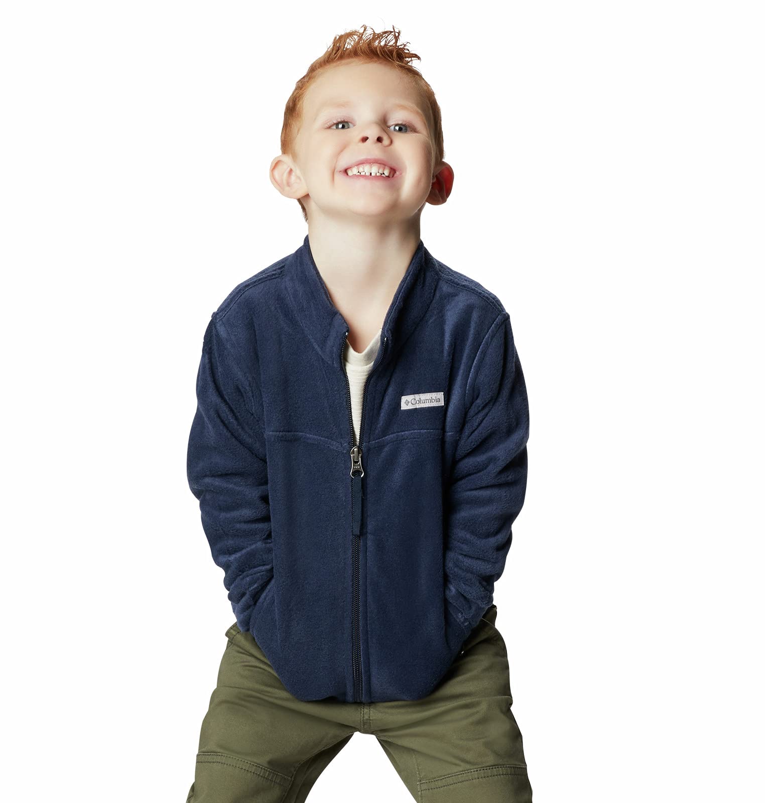 Columbia Boys' Steens Mountain II Fleece Jacket - Soft & Warm Classic Fit Pullover for Toddlers & Kids - Perfect for Outdoor Play, School & Winter Adventures
