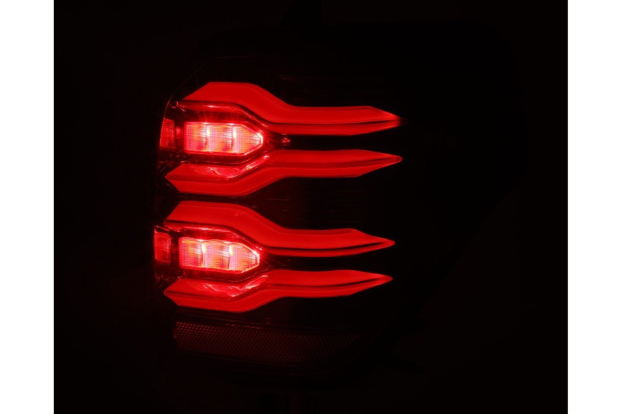 2010-2022 Toyota Tacoma AlphaRex Luxx Series LED Tail Lights - Alpha Black | Premium LED Brake Lights for Enhanced Visibility & Style | Perfect for Off-Roading & Night Driving