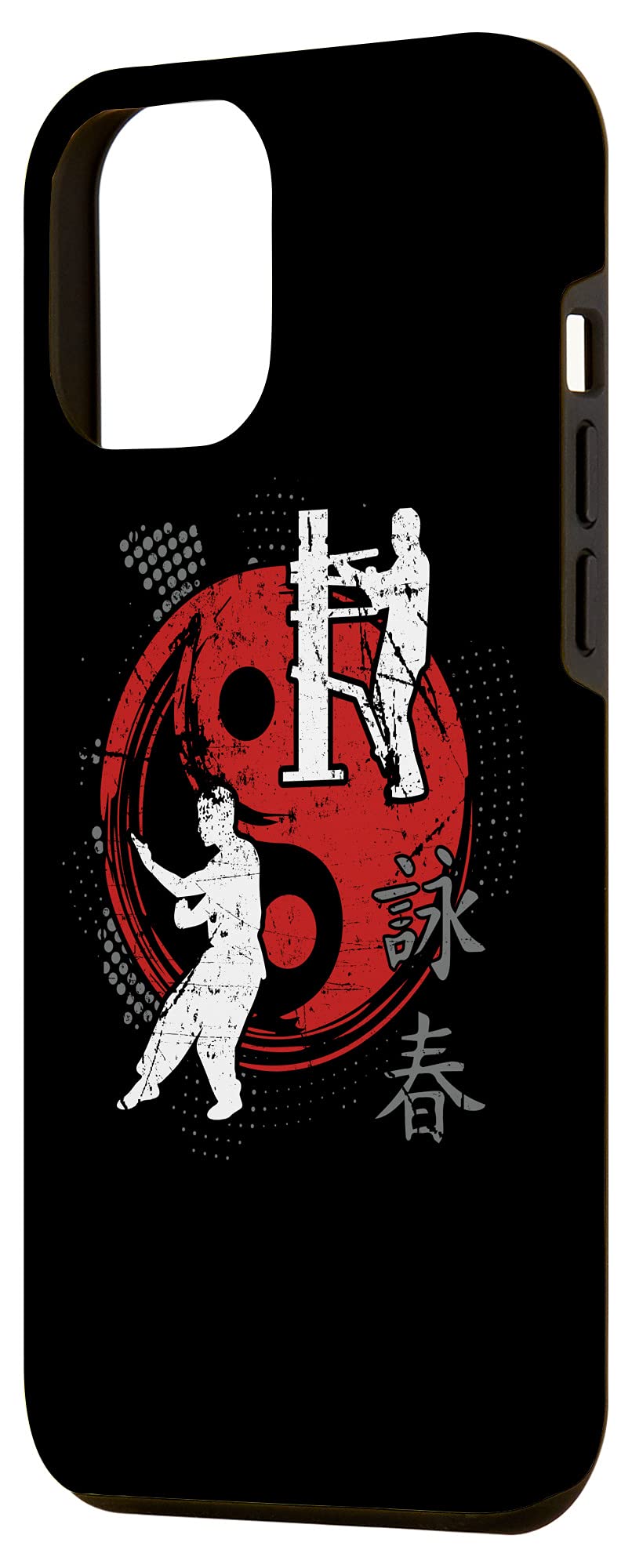 iPhone 12 Pro Max Case - Premium Martial Arts Design with Wing Chun Style | Perfect for MMA Fans & Kung Fu Practitioners | Durable Protection for Daily Use & Training
