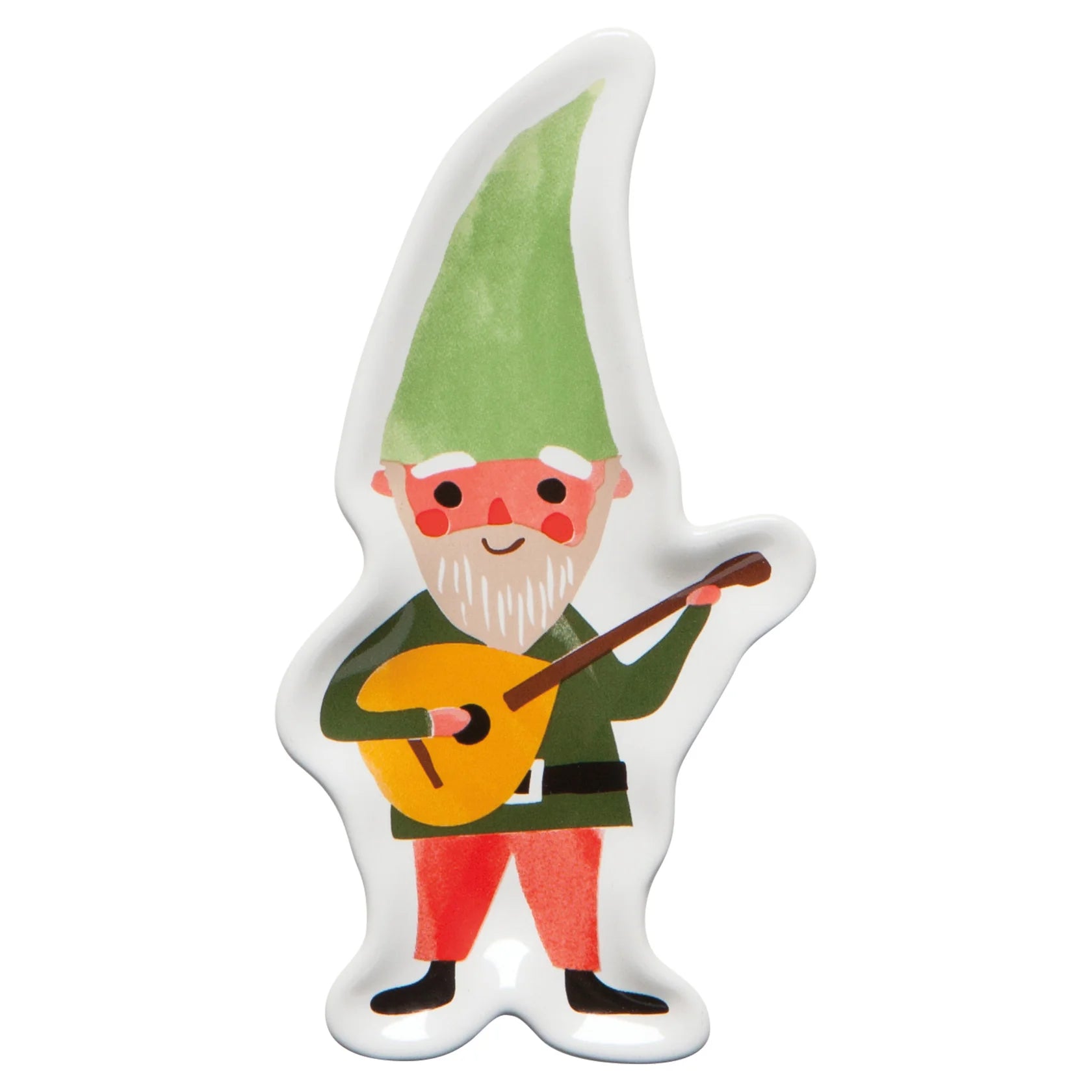 Festive Jubilee Gnome Shaped Dish Set - 3-Piece Holiday Serving Plates for Christmas, Thanksgiving & Party Decor