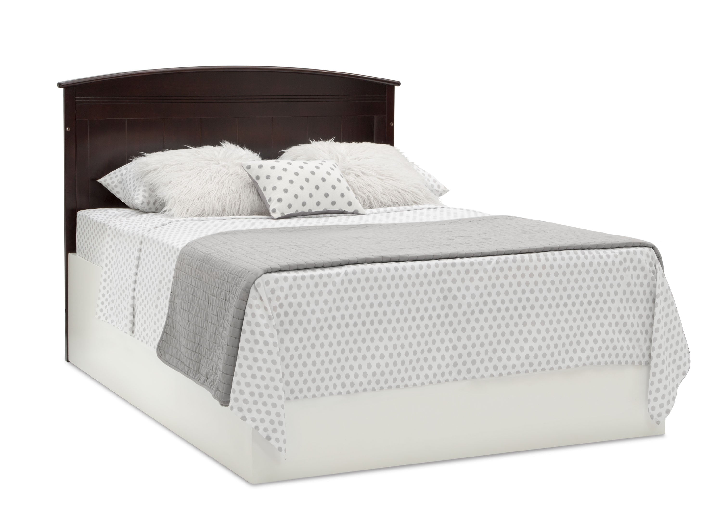 Archer Deluxe 6-in-1 Convertible Baby Crib - Toddler Bed, Daybed & Full-Size Bed - Safe Nursery Furniture for Newborns & Kids - Perfect for Bedrooms, Daycare & Guest Rooms