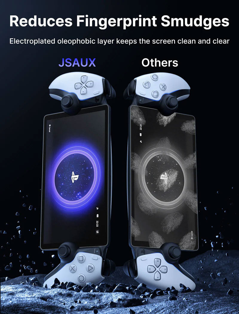 JSAUX 2 Pack Anti-Glare Matte Screen Protector for PlayStation Portal Remote Player - HD Clear, Scratch Resistant, Bubble-Free Installation for Gaming Protection