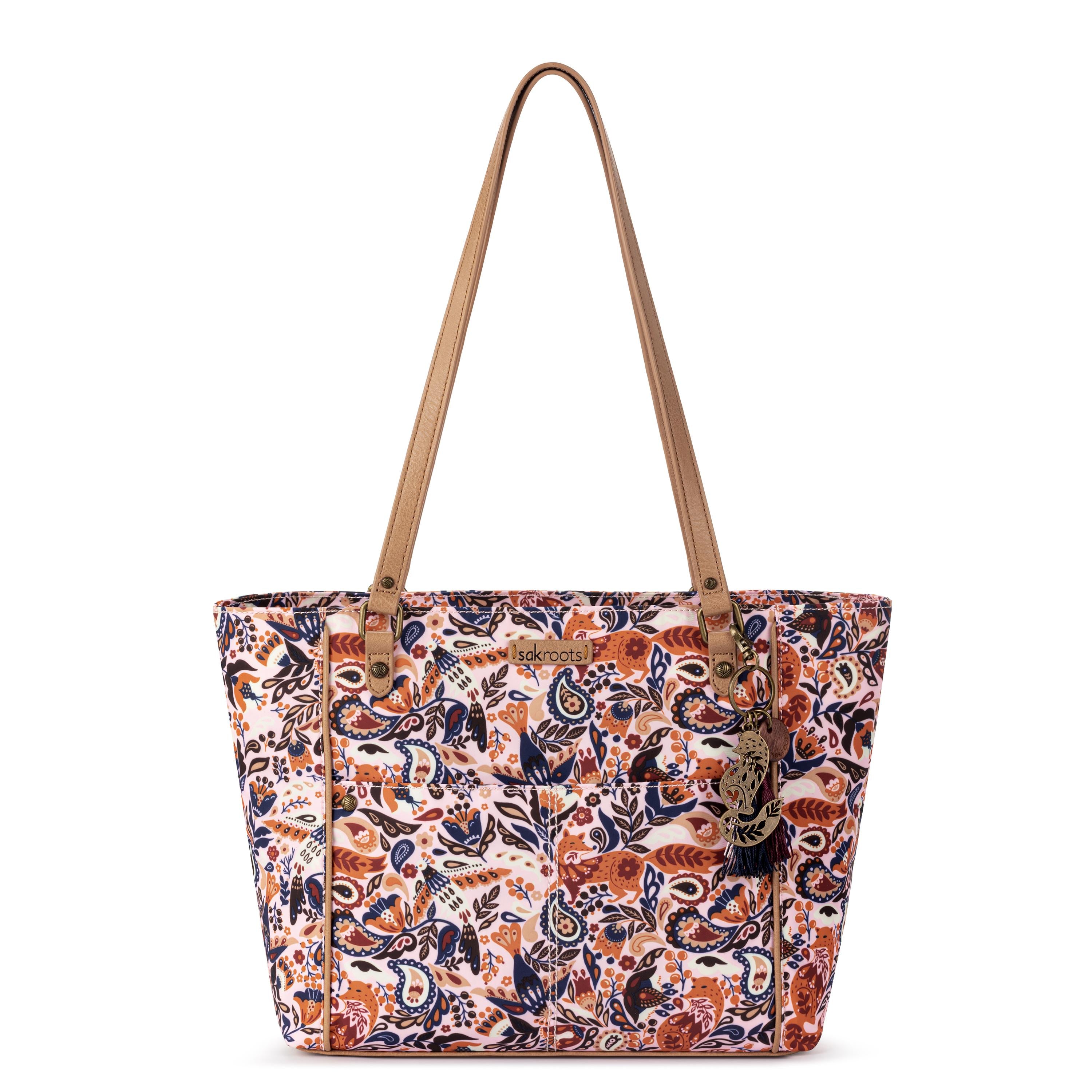 Stylish Metro Tote Bag for Women - Large Durable Canvas Shopping Tote with Long Handles - Perfect for Grocery Shopping, Beach Trips, Work & Travel