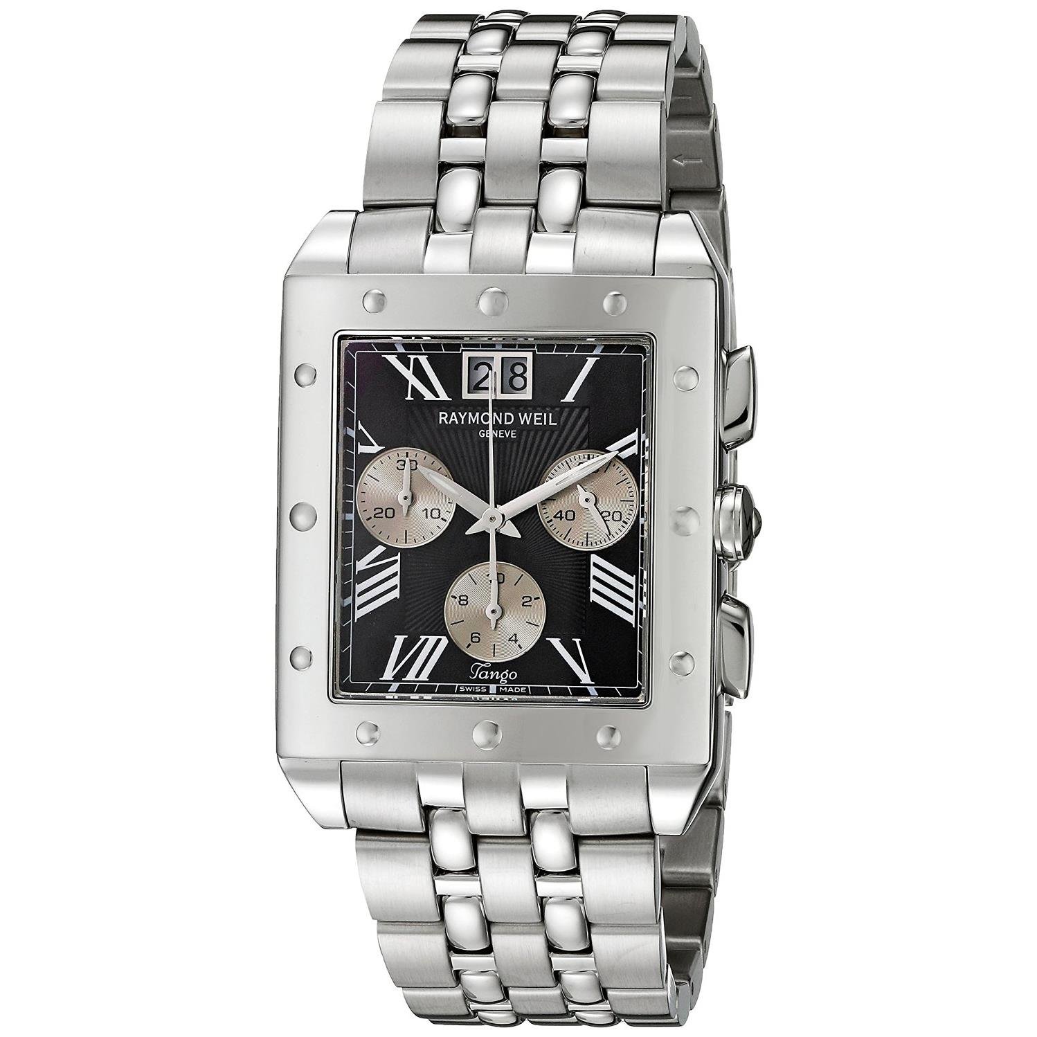 Raymond Weil Tango 4881-ST-00209 Men's Luxury Stainless Steel Watch - Perfect for Business, Formal Events & Everyday Wear