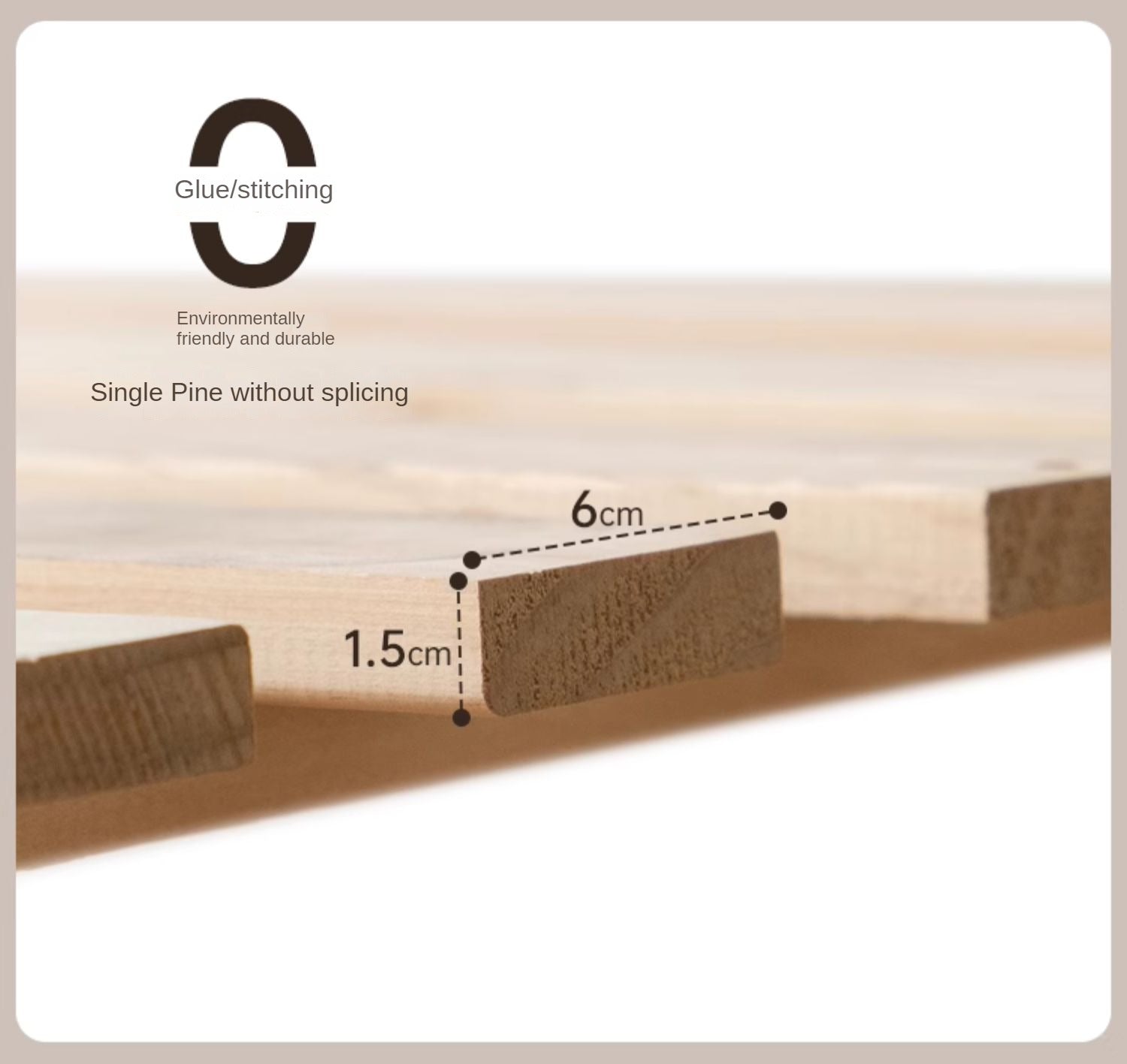 Solid Oak Wood Modern Bed Frame with LED Night Lights in Walnut Finish - Perfect for Bedroom Decor and Cozy Nighttime Ambiance