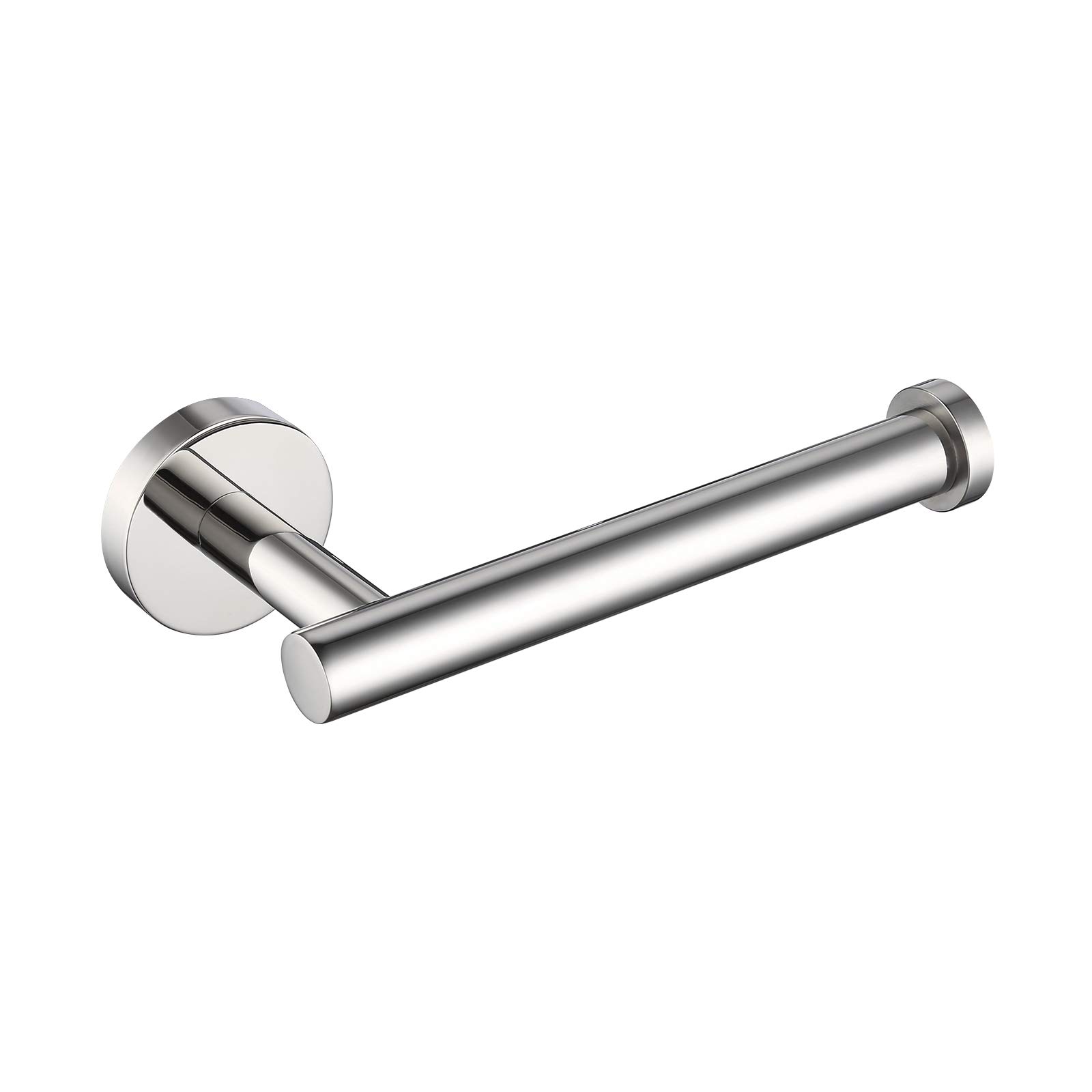 KES Chrome Toilet Paper Holder - Stainless Steel Wall Mounted Bathroom Tissue Dispenser - Contemporary Style Loo Roll Holder for Home & Kitchen (Polished Steel, Model A2175S12) - Perfect for Modern Bathrooms, Powder Rooms & Kitchen Pantries