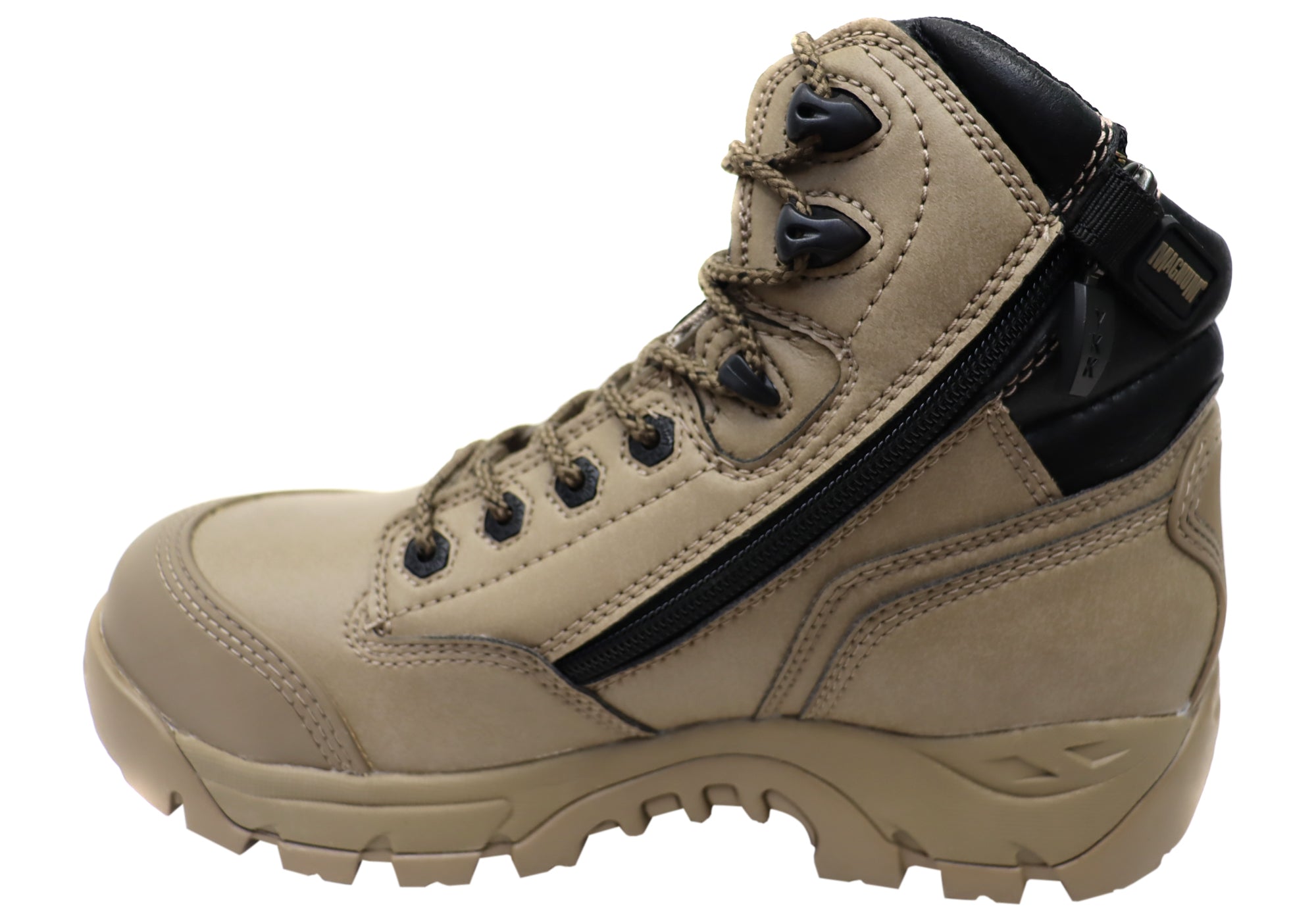 Magnum Men's Waterproof Precision Max SZ CT WPI Safety Work Boots - Heavy Duty Construction & Industrial Use for Outdoor Work