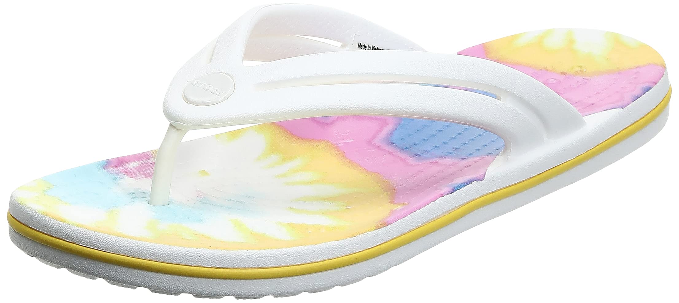 Crocs Women's Crocband Flip Flops - Comfortable Slip-On Sandals for Beach, Pool & Shower | Lightweight Water Shoes for Women