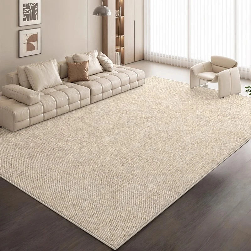 Karsyn LuxeGuard Velvet Minimalist Waterproof Area Rug - Soft Non-Slip Floor Mat for Living Room, Bedroom & Office - Easy to Clean Indoor Decor Rug