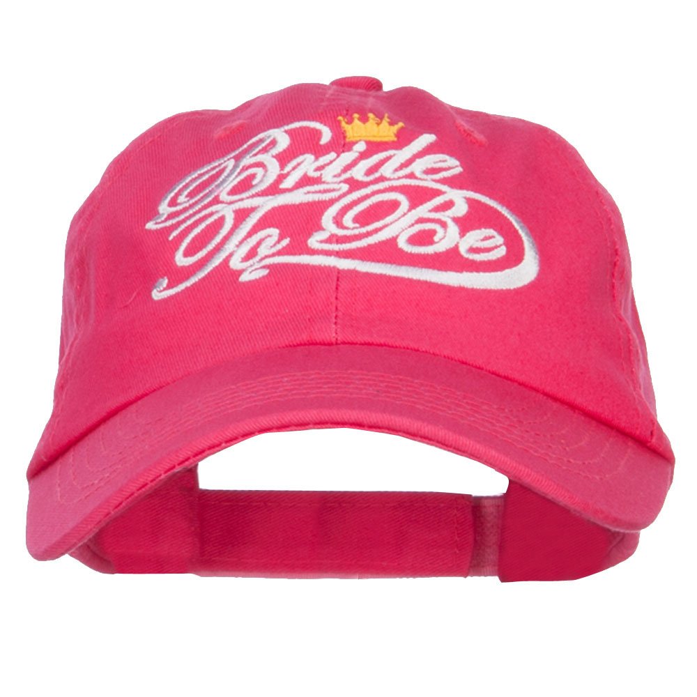 Bride to Be Embroidered Washed Cotton Baseball Cap - Perfect for Bachelorette Parties, Wedding Showers & Bridal Events
